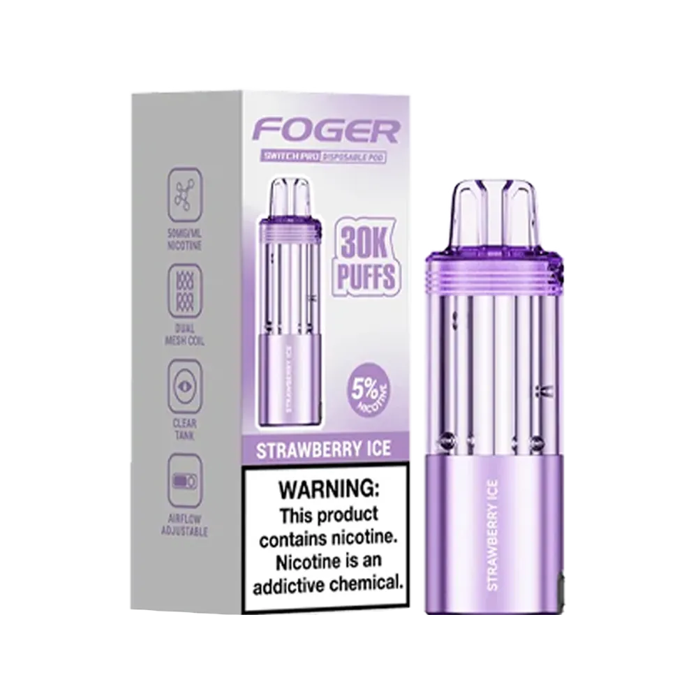 Foger Pod Strawberry Ice 30k Puffs
