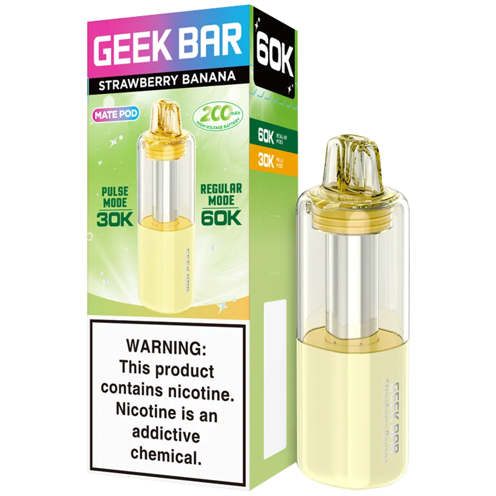 Geek Bar Pod Strawberry Banana