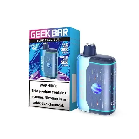 Geek Bar Pulse 2X Blue Razz Bull
