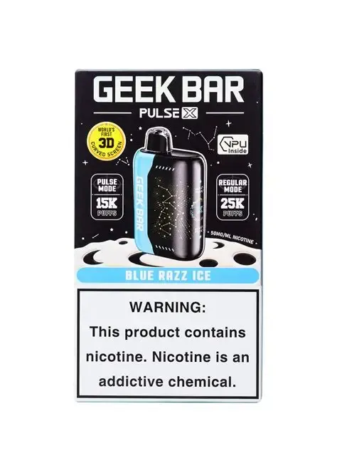 Geek Bar Pulse X Blue Razz Ice