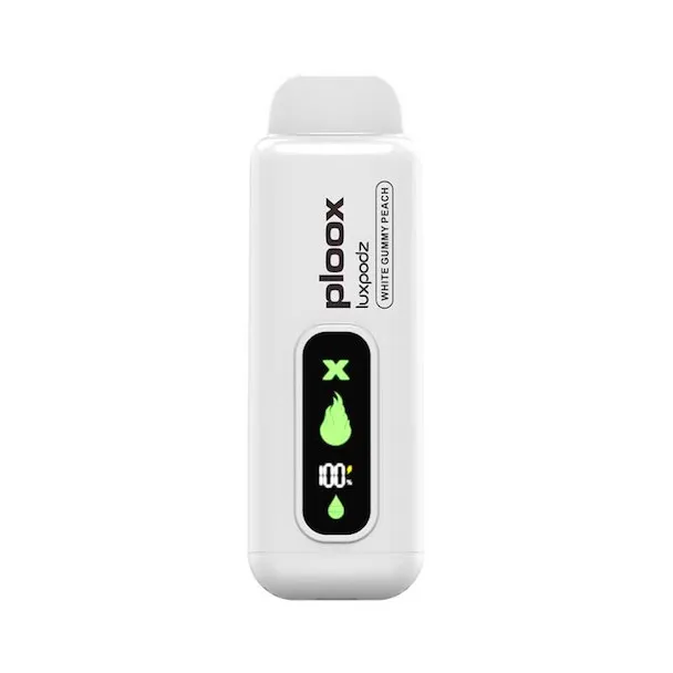 PLOOX WHITE GUMMY PEACH 15K PUFFS