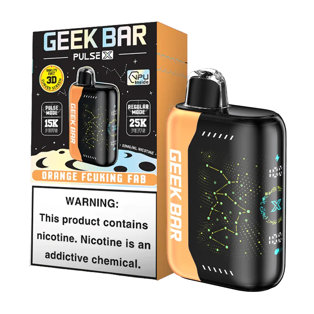 Geek Bar Pulse X Orange Fcking Fab 25k Puffs