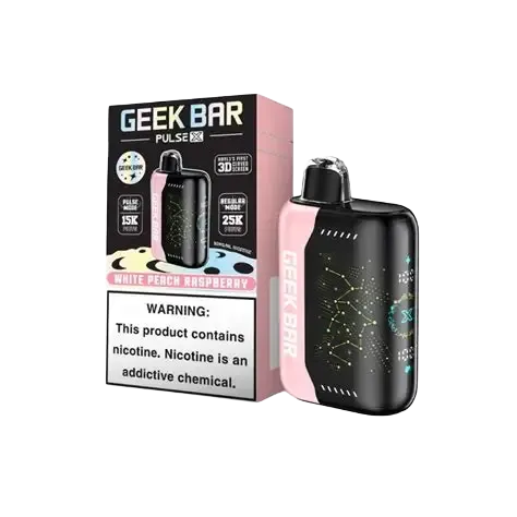 Geek Bar Pulse X 25k White Peach Raspberry
