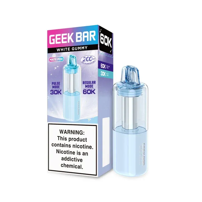 Geek Bar Pod White Gummy