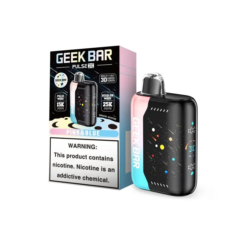 Geek Bar Pulse X 25k Pink & Blue